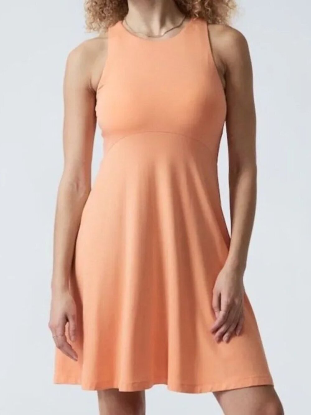 Athleta Santorini Thera Dress, Apricot, Size L
